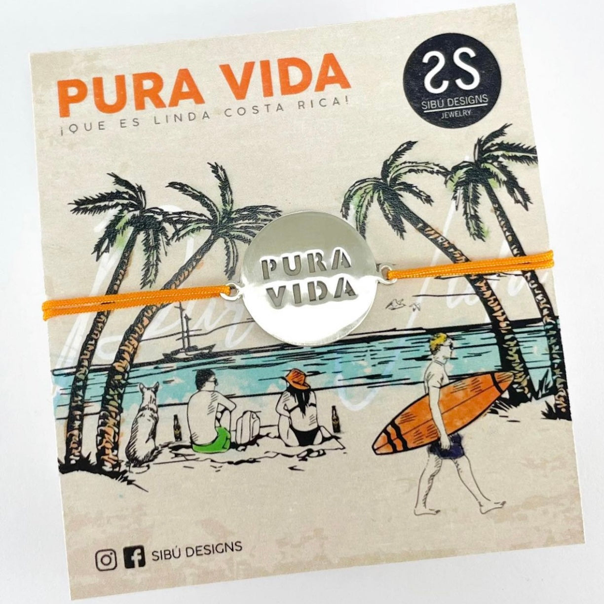 Pulsera Pura Vida | Sibú