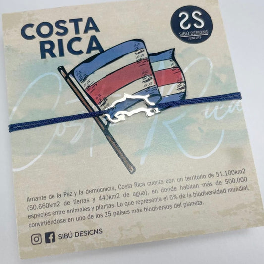 Pulsera mapa de Costa Rica | Sibú