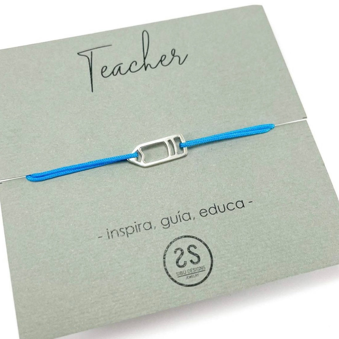 Pulsera teacher | Sibú